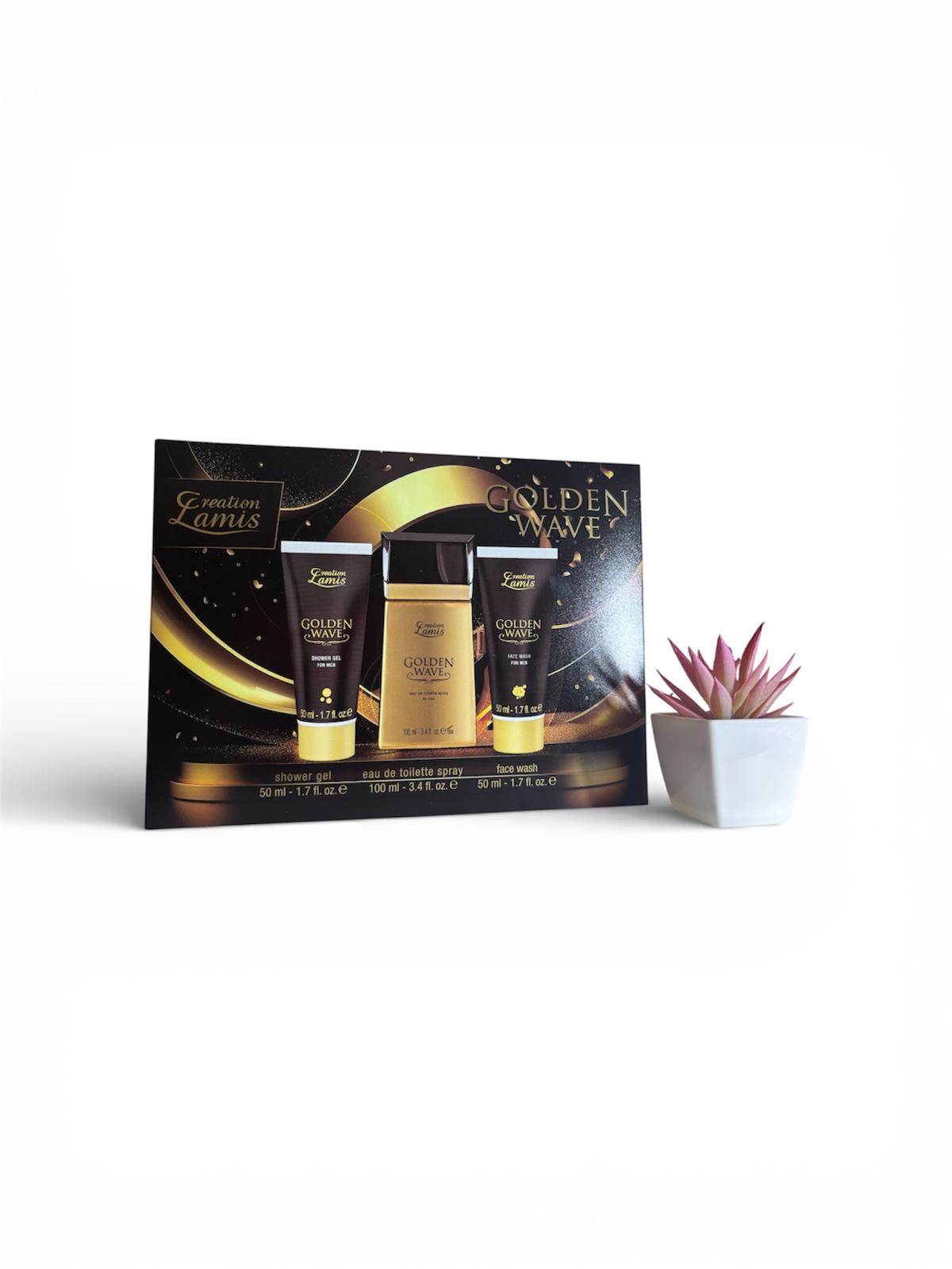 Set Golden Wave Creation Lamis - 3 Piezas Hombre