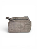 Bolso acolchado taupe