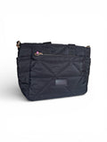 Bolso acolchado negro