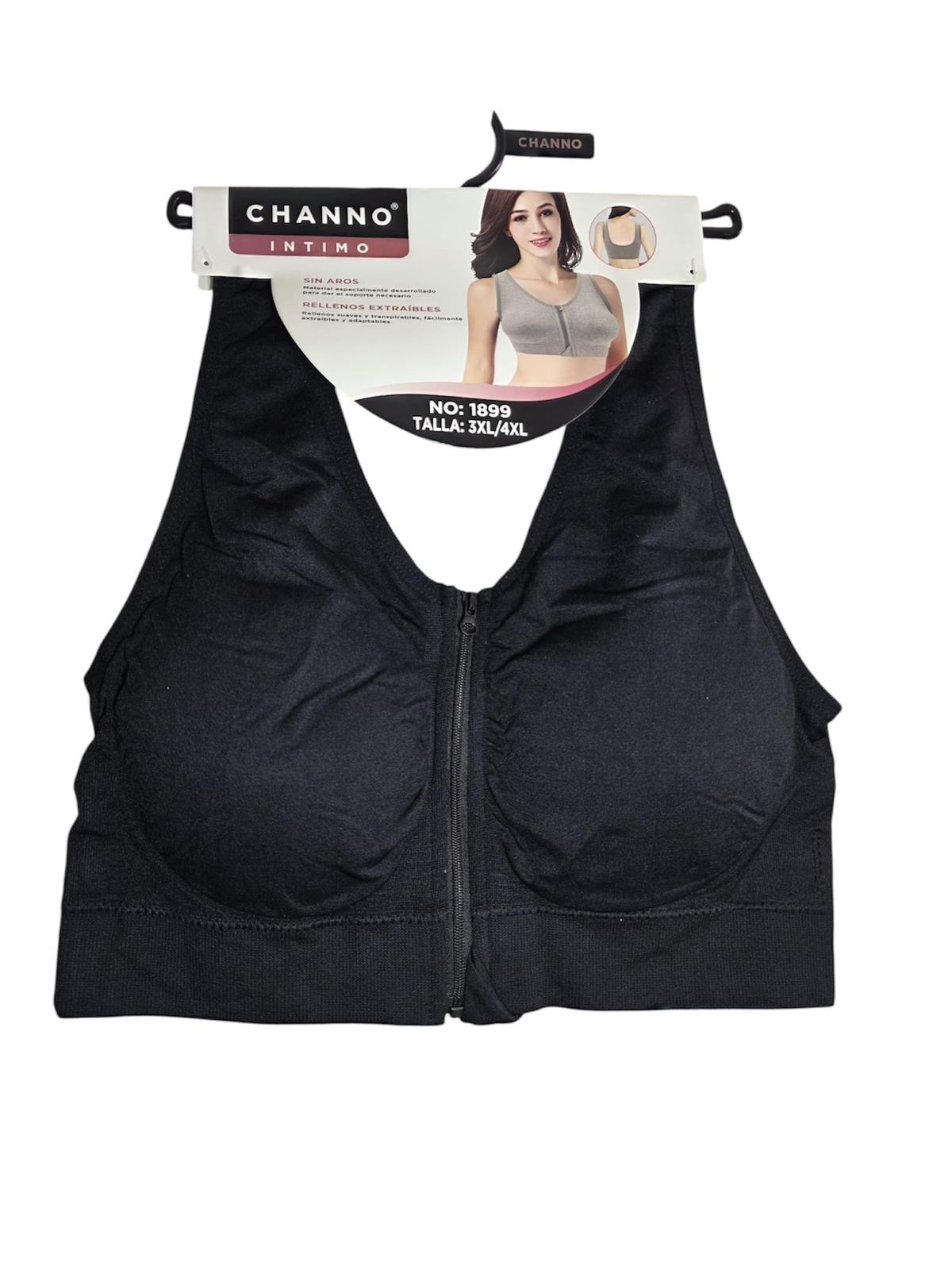 Sujetador Deportivo con Cremallera