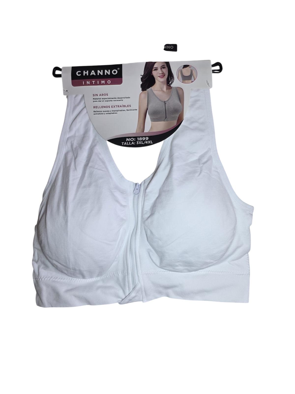 Sujetador Deportivo con Cremallera