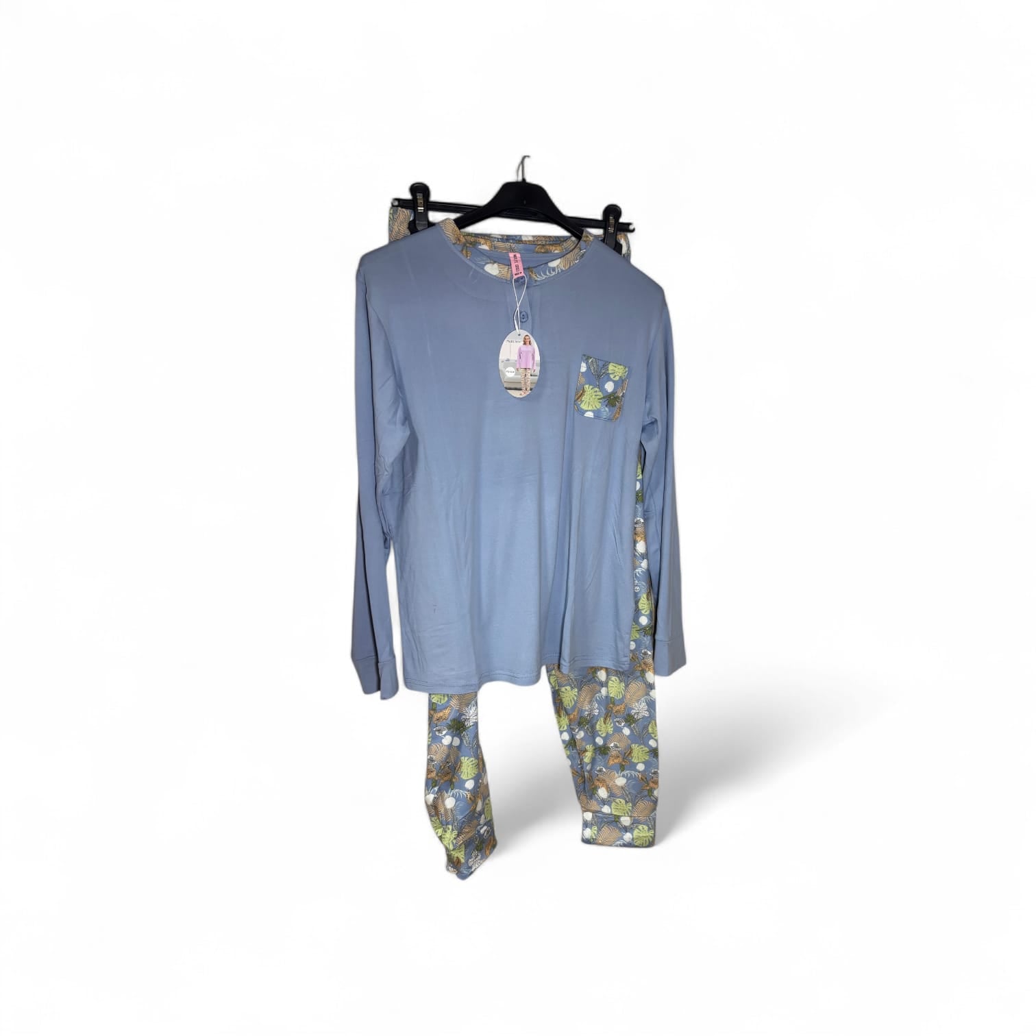 Pijama Floral Elegance