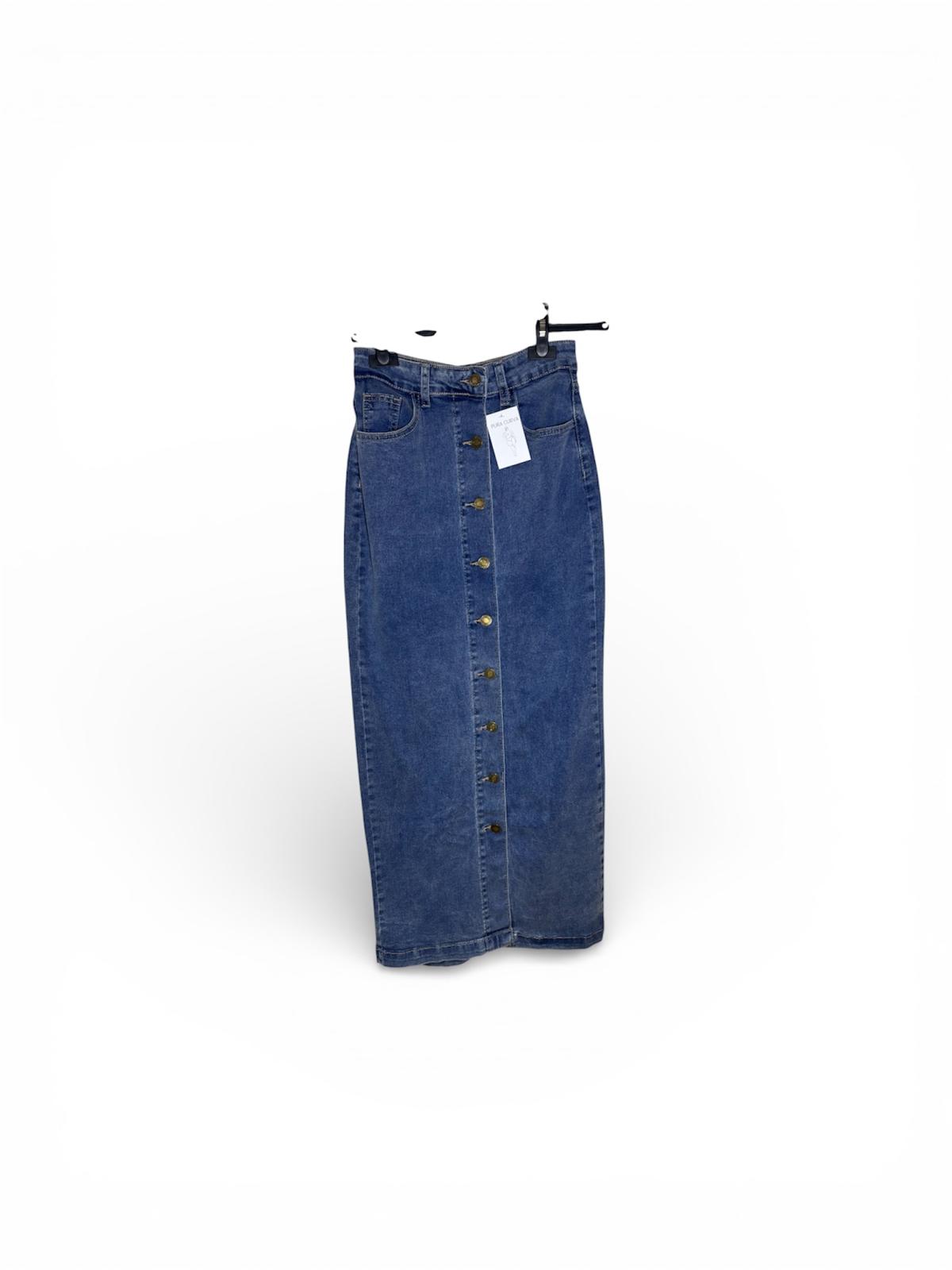 Falda Vaquera con Botones