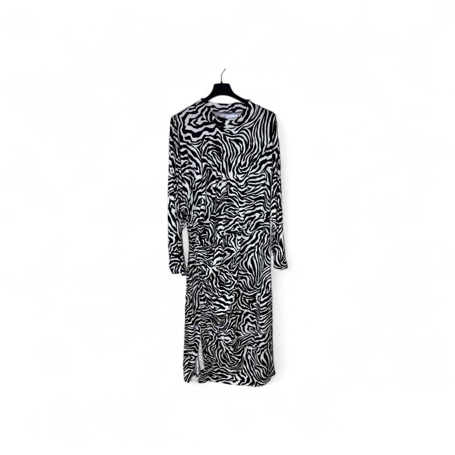 Vestido Estampado Cebra - Talla Grande