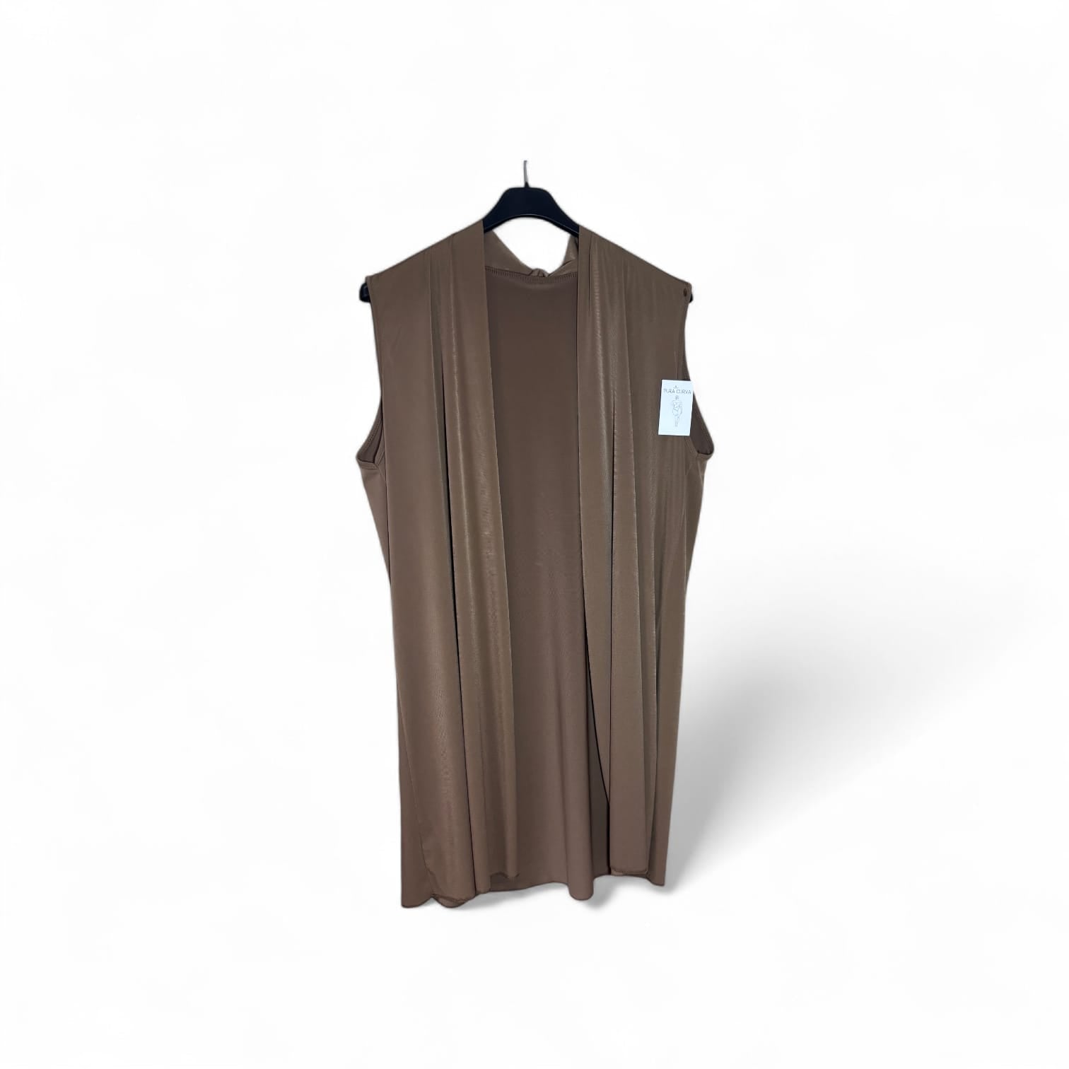 Cardigan Largo Talla Grande