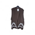 Chaleco con Bordado Floral Talla Grande