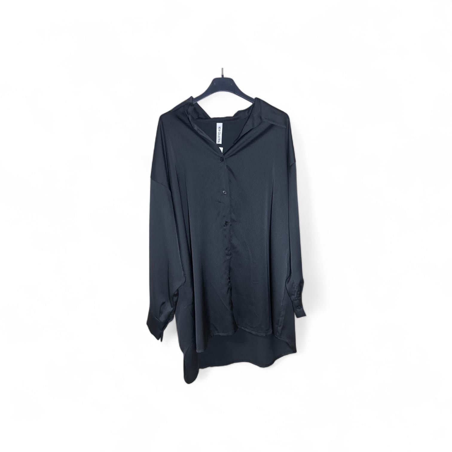 Blusa de Satén Talla Grande