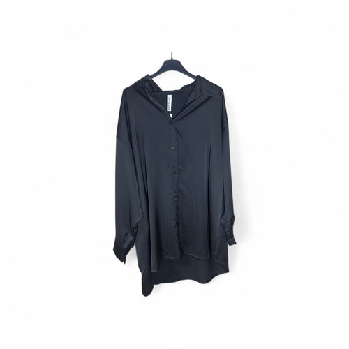 Blusa de Satén Talla Grande