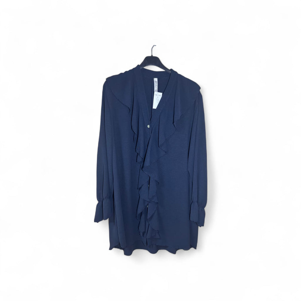 Blusa con Volantes Talla Grande