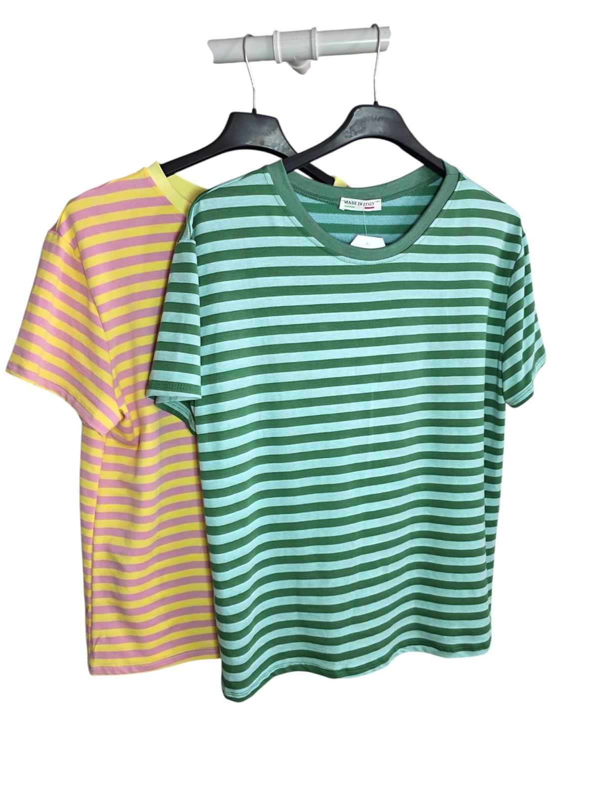 Camiseta Rayas Oversize