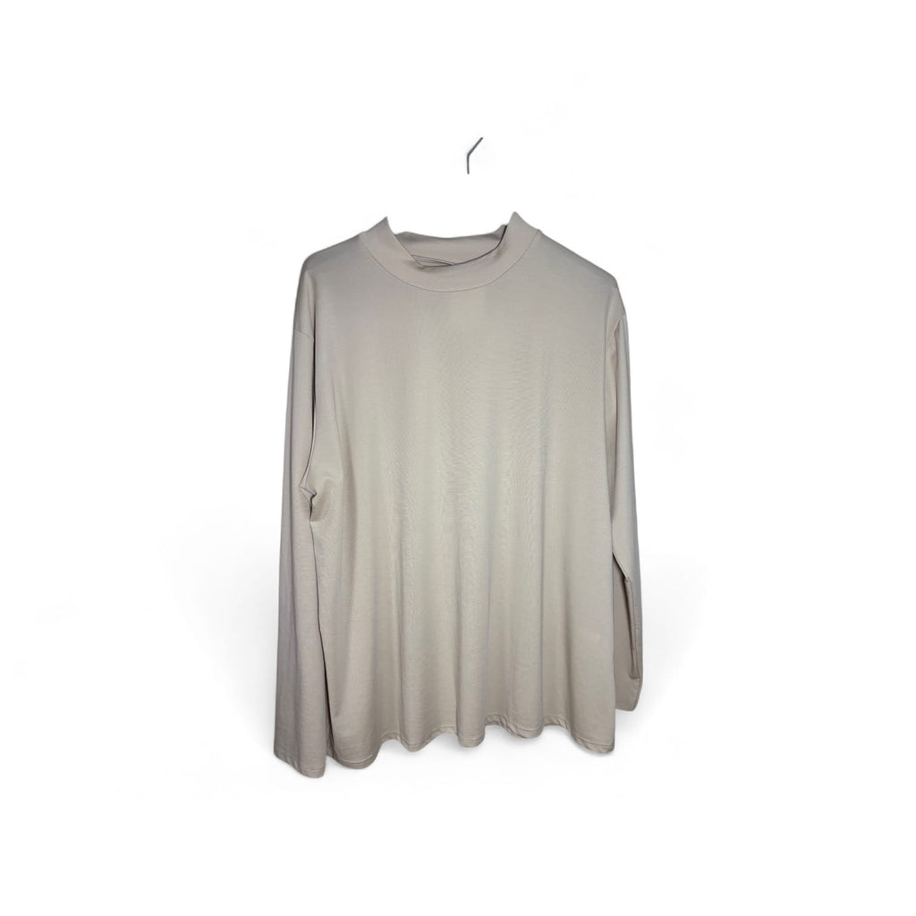 Camiseta Cuello Alto Básica Talla Grande