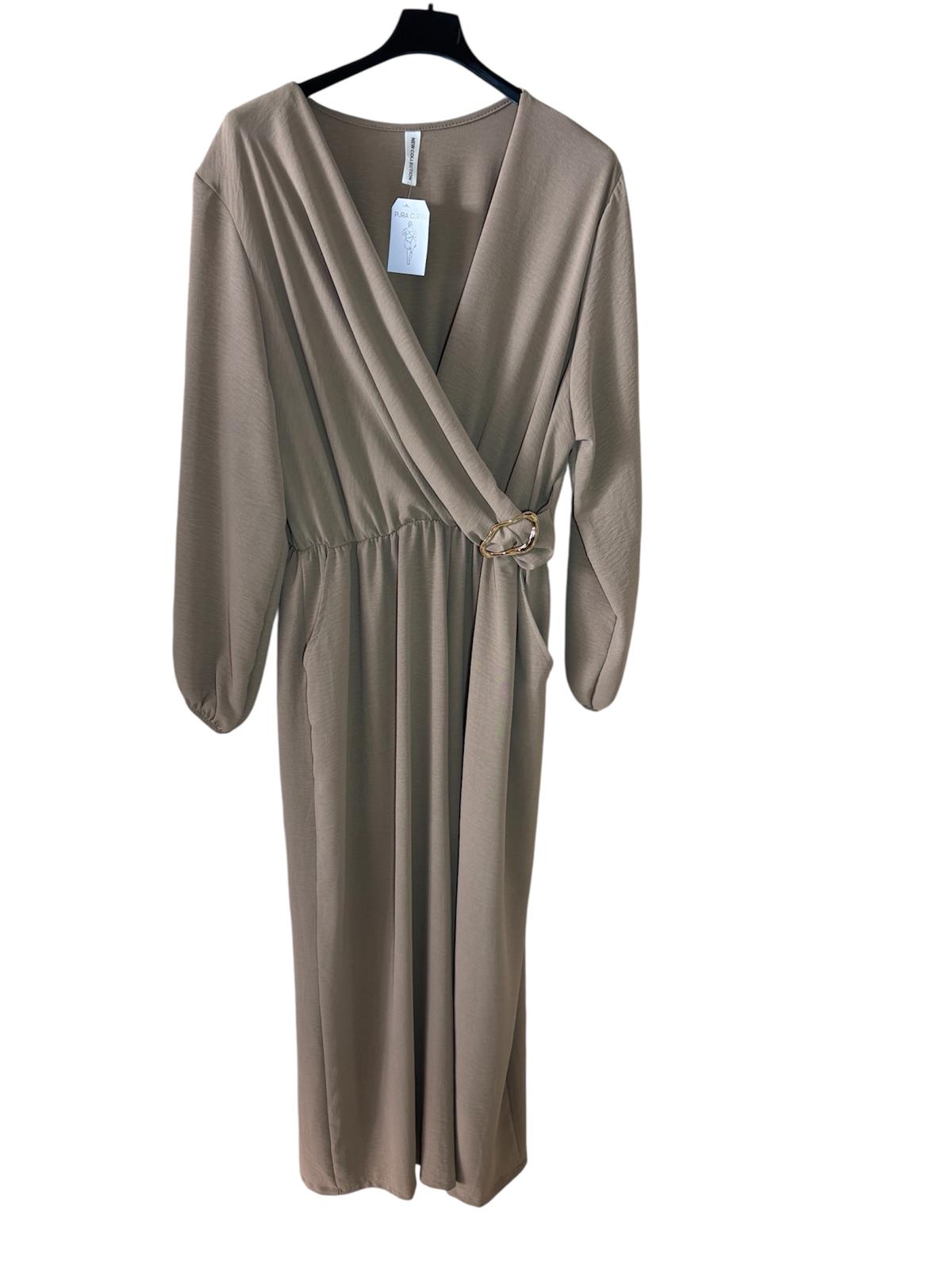 Mono Cruzado Talla Grande - Jumpsuit Elegante