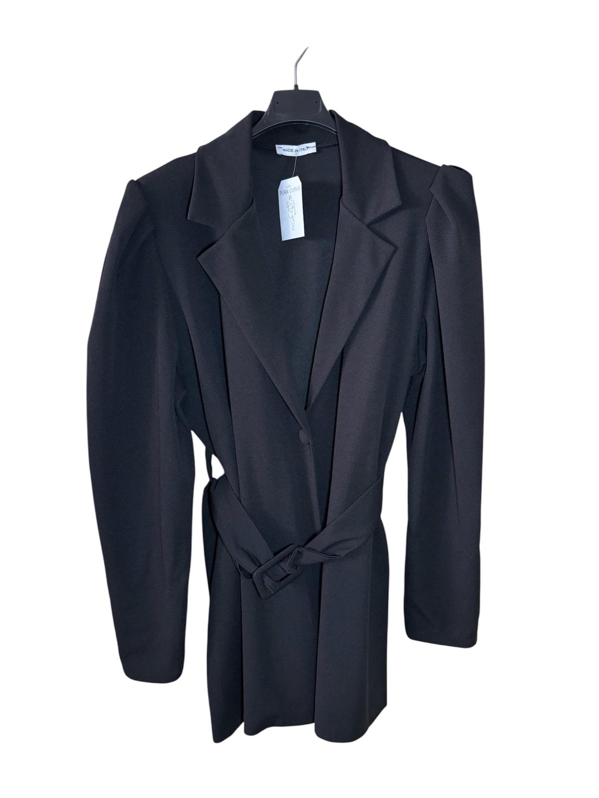 Traje Chaqueta Talla Grande - Conjunto Negro