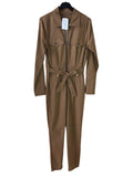 Mono Camel Estilo Utility - Jumpsuit con Cinturón
